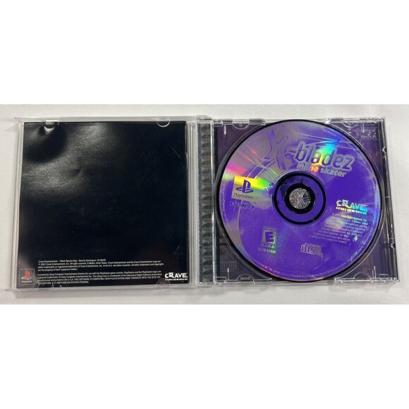 Complete X-Bladez Inline Skater Sony PlayStation 1 Complete with Manual Tested - Picture 3 of 9